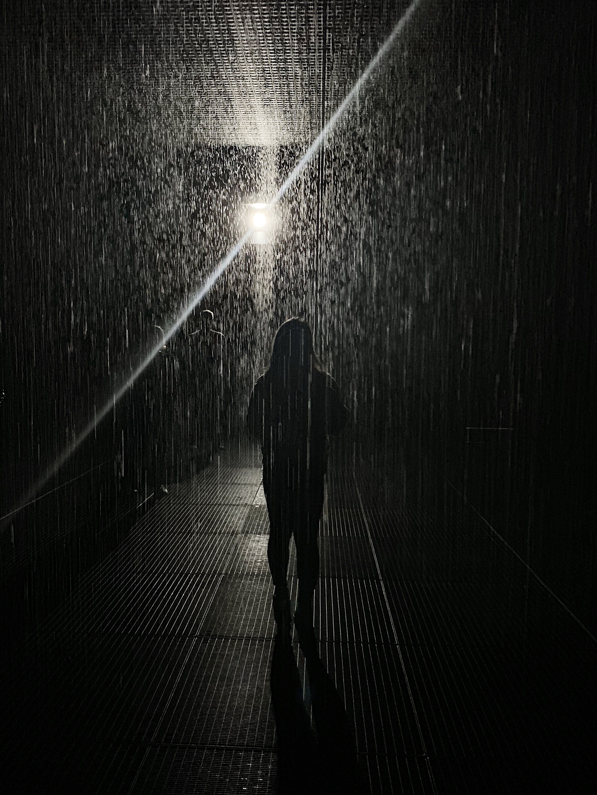 Rain Room in Melbourne by Random International | BLACK CANVAS